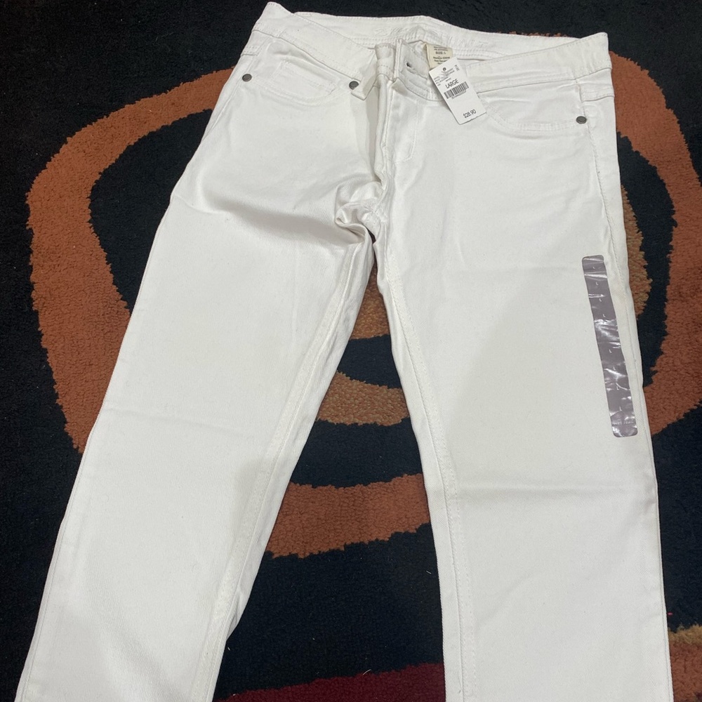 Wet seal white skinny jeans